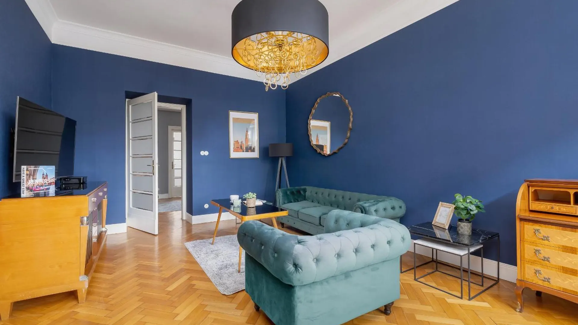 Luxury Apartment With Two Bedrooms And Balcony By Renters Prestige Krakow Poland